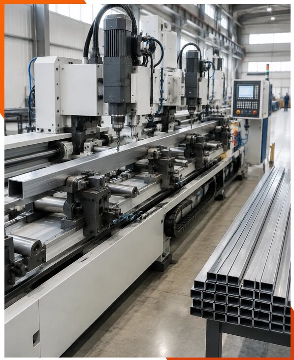 Поставка автоматизированных линий сверления профиля в Волхове